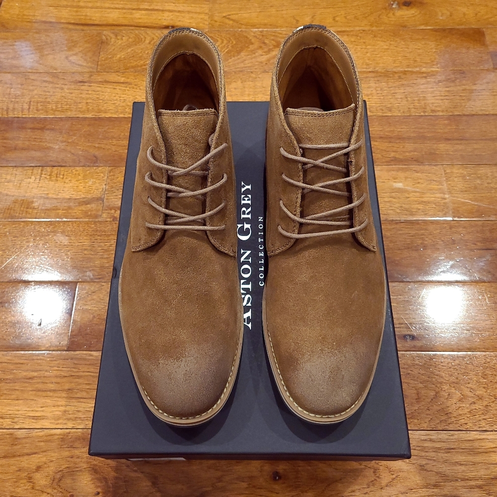 Aston Grey Hodgdon Chukka Boot - Brown Size 10 NIB